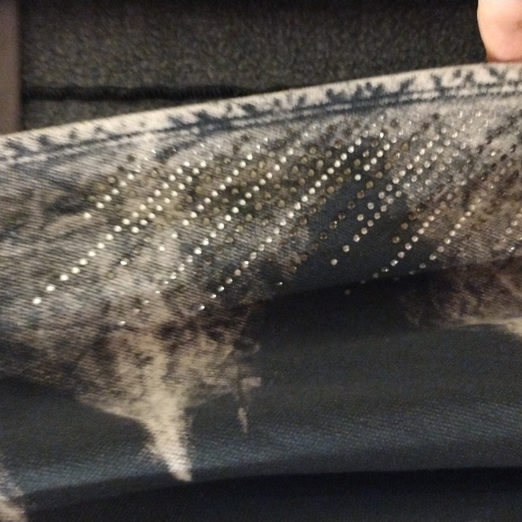 Vocal Sparkle Tie dye Sweatshirt Jacket - Picture 3 of 5